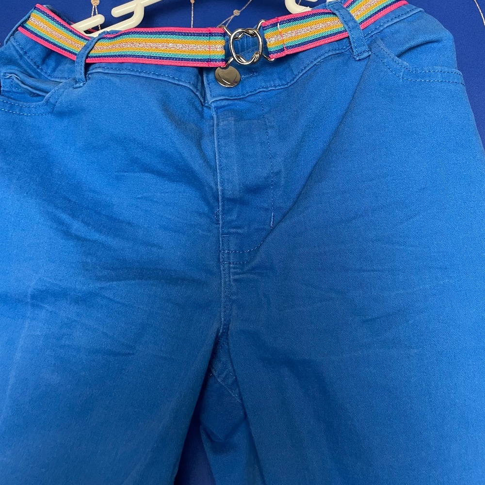 Cute Vivid Blue Short for Big Girls (Size 10)!